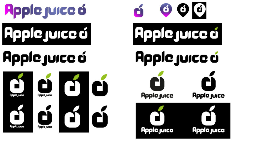 logos apple juice